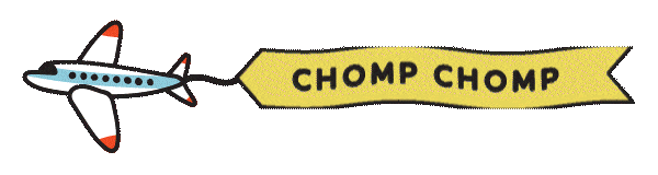 Chomp Chomp Banner 1 – Plane